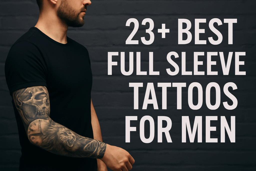 23+ Best Full Sleeve Tattoos For Men